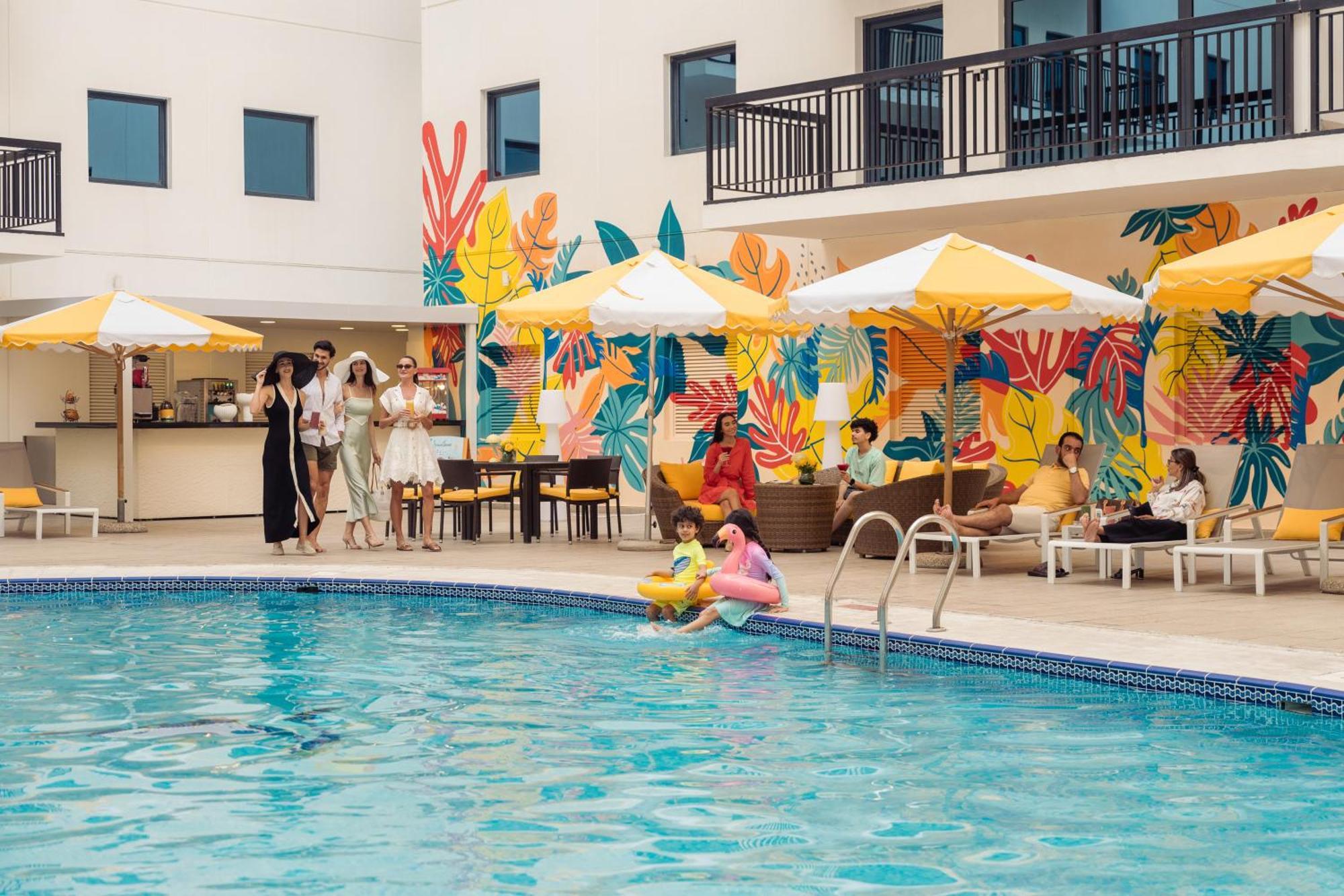 Golden Sands Suites ดูไบ ภายนอก รูปภาพ